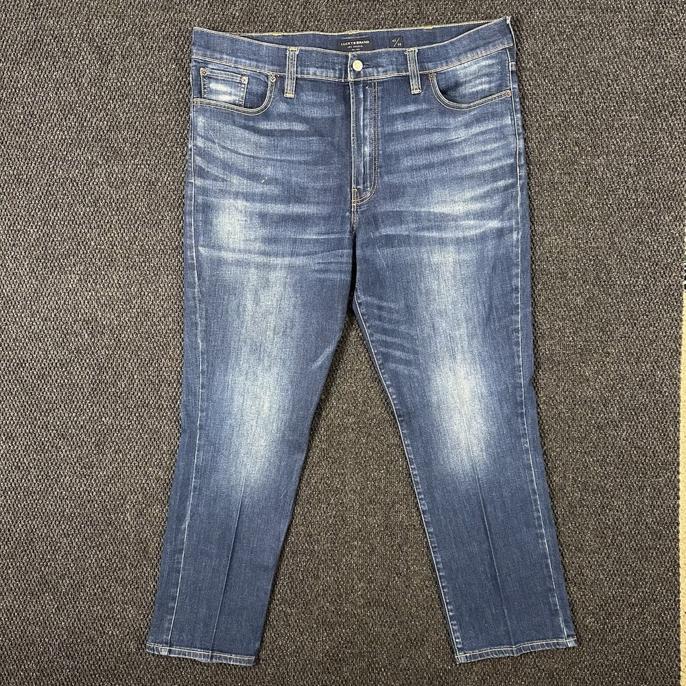 Lucky Brand Men's Jeans 42x30 Athletic Fit Stretch Medium Wash Denim (Fit 41x29)